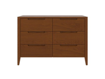 Комод Rivi Ruby 6 Орех светлый 1555