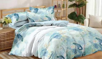 Комплект постельного белья голубое Промтекс-Ориент Orient Cannara