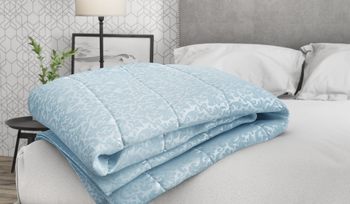 Одеяло голубые Sontelle Fibre Mik зима
