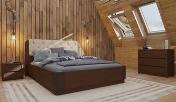 Кровать односпальная Орматек Wood Home 1 с подъемным механизмом